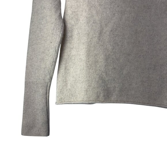 M.M. LaFleur The Luan Cashmere Sweater Oat Beige Mockneck Turtleneck XS - Picture 10 of 14